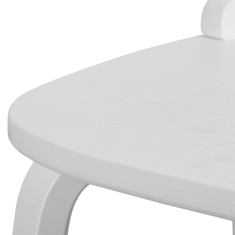 Chaises de salle à manger Windsor à dossier à barreaux en bois massif, lot de 2/4