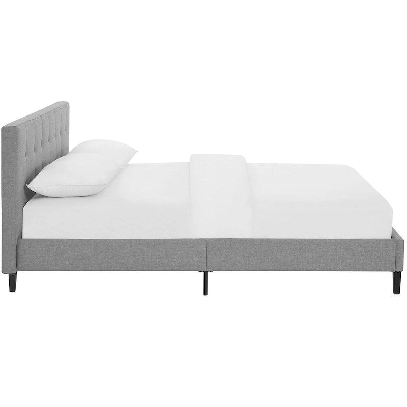 Lit plateforme capitonné Queen size