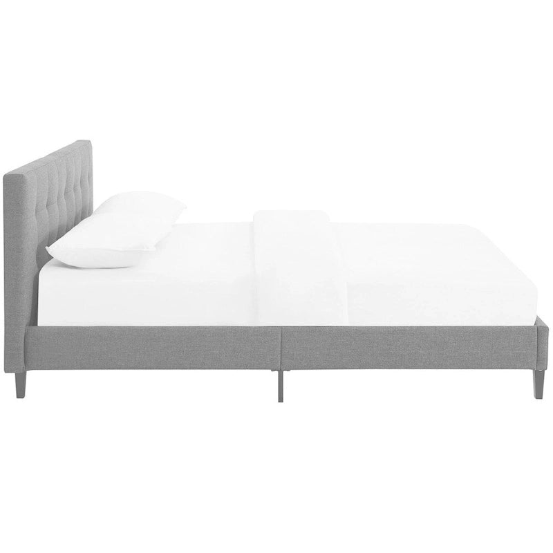 Lit plateforme capitonné Queen size
