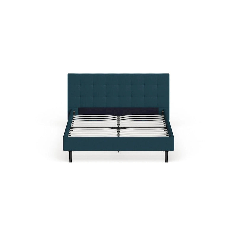 Lit plateforme capitonné Queen size