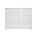 Commode de chambre à coucher 3 tiroirs avec commode 8 tiroirs, organiseur de vêtements - Poignées en métal, 47,6L x 15,7W x 36,7H